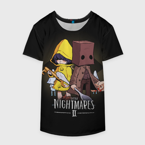 Накидка на куртку 3D Little nightmares 2, цвет 3D печать - фото 4