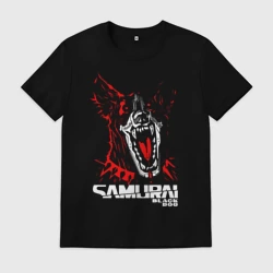 Мужская футболка хлопок Samurai Cyberpunk 2077