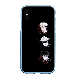 Чехол для iPhone XS Max матовый Jujutsu Kaisen три головы