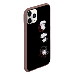 Чехол для iPhone 11 Pro Max матовый Jujutsu Kaisen три головы - фото 2