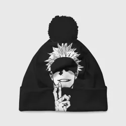 Шапка 3D c помпоном Магическая Битва