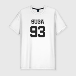 Мужская футболка хлопок Slim BTS - Suga 93