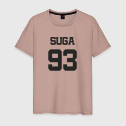 Мужская футболка хлопок BTS - Suga 93