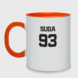 Кружка двухцветная BTS - Suga 93