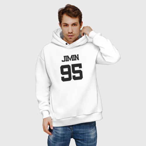 Jimin white hoodie discount