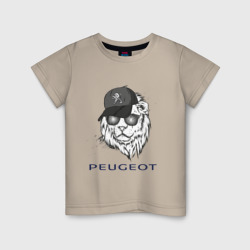 Детская футболка хлопок Фанат Peugeot