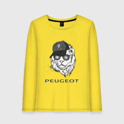 Женский лонгслив хлопок Фанат Peugeot