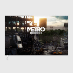 Флаг 3D Metro exodus  game