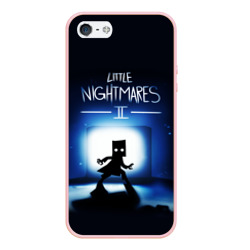 Чехол для iPhone 5/5S матовый Little Nightmares 2 моно