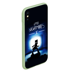 Чехол для iPhone XS Max матовый Little Nightmares 2 моно - фото 2