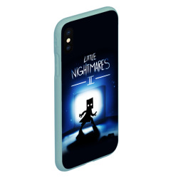 Чехол для iPhone XS Max матовый Little Nightmares 2 моно - фото 2