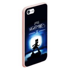 Чехол для iPhone 5/5S матовый Little Nightmares 2 моно - фото 2