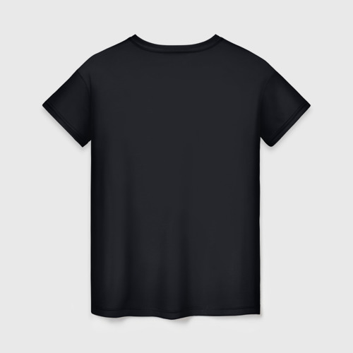 Женская футболка 3D с принтом Моно и Шестая, вид сзади #1