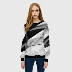 Женский свитшот 3D Смещение - фото 2