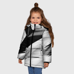 Зимняя куртка для девочек 3D Смещение - фото 2