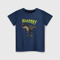 Детская футболка хлопок Динозавр T-rex