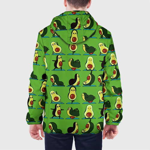 Мужская куртка 3D Авокадо Зарядка, цвет 3D печать - фото 5