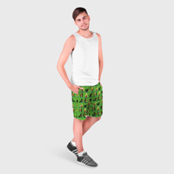 Мужские шорты 3D Авокадо Зарядка - фото 2
