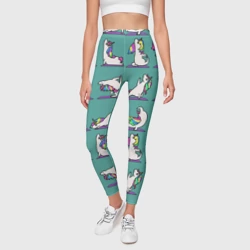 Леггинсы 3D Единороги Зарядка - фото 2