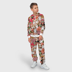 Детский костюм 3D Корги & Цветы - фото 2