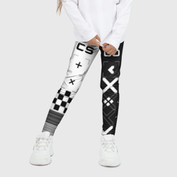 Детские леггинсы 3D Printstream Поток информации - фото 2