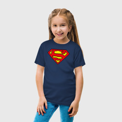 Детская футболка хлопок Superman 8 bit - фото 2