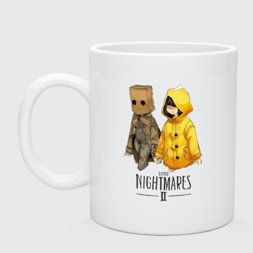 Кружка керамическая Little Nightmares 2, цвет белый