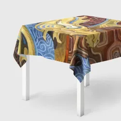 Скатерть 3D Узорчатый дракон