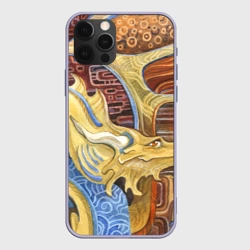 Чехол для iPhone 12 Pro Узорчатый дракон