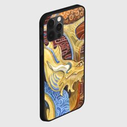 Чехол для iPhone 12 Pro Max Узорчатый дракон - фото 2