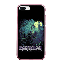 Чехол для iPhone 7Plus/8 Plus матовый Iron Maiden