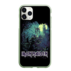 Чехол для iPhone 11 Pro матовый Iron Maiden