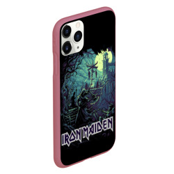 Чехол для iPhone 11 Pro матовый Iron Maiden - фото 2