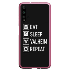 Чехол для Honor 20 Eat/Sleep/Valheim/Repeat