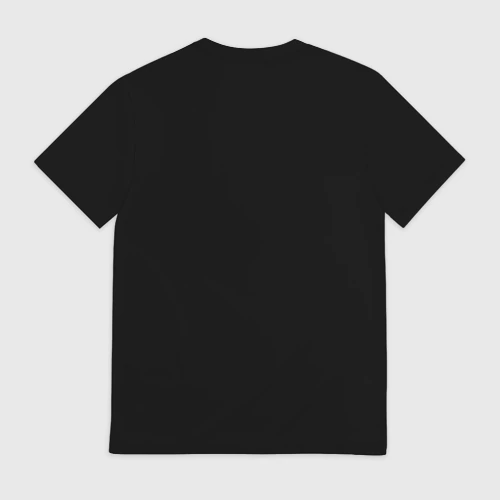 Мужская футболка 3D с принтом Eat/Sleep/Valheim/Repeat, вид сзади #1