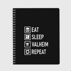 Тетрадь Eat/Sleep/Valheim/Repeat