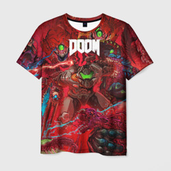 Мужская футболка 3D Doom Палач Рока