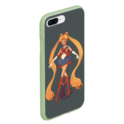 Чехол для iPhone 7Plus/8 Plus матовый Sailor Moon Сейлор Мун - фото 2