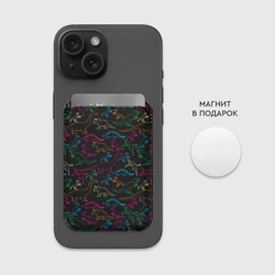 Картхолдер Magsafe магнитный Динозавры - фото 2