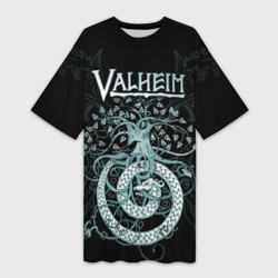 Платье-футболка 3D Valheim