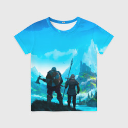 Детская футболка 3D Вальгала