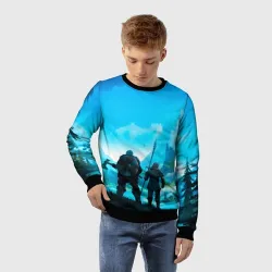 Детский свитшот 3D Вальгала - фото 2