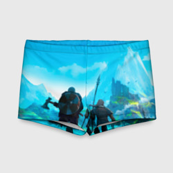 Детские купальные плавки 3D Вальгала