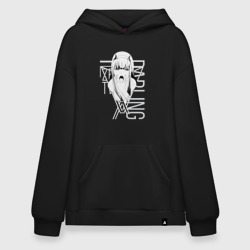 Худи SuperOversize хлопок Zero Two Заигрывает