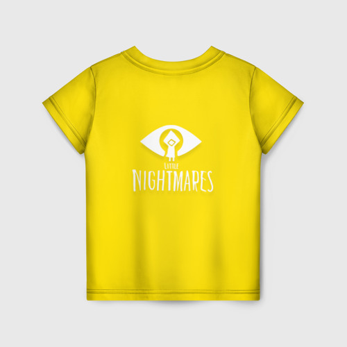 Детская футболка 3D Little nightmares 2 Yelow, цвет 3D печать - фото 2