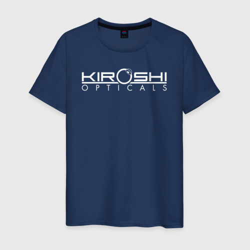 Мужская футболка из хлопка с принтом Kiroshi Opticals, вид спереди №1