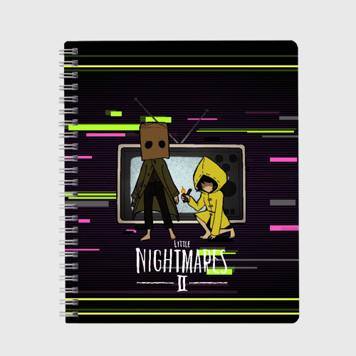 Тетрадь Little Nightmares 2 tv show, цвет клетка