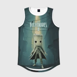 Мужская спортивная майка 3D Little Nightmares