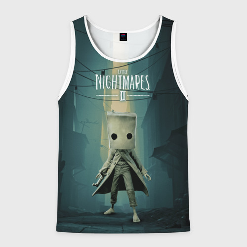 Мужская майка 3D Little Nightmares, цвет 3D печать