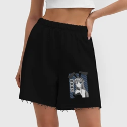 Женские шорты oversize футер хлопок Маи - фото 2